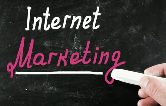internet marketing concept