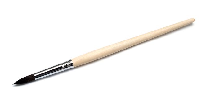 paint brush on white background