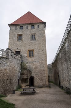 Medieval Kokorin castle in the Czech Republic.