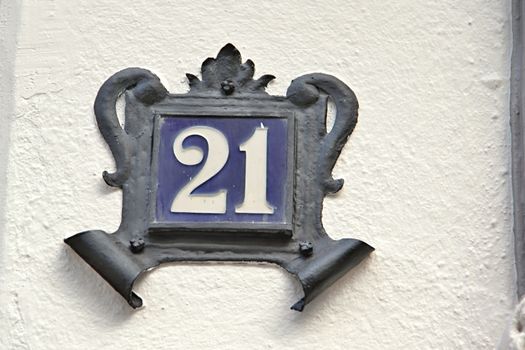 Photo of Building Identification Number made in the late Summer time in Spain, 2013