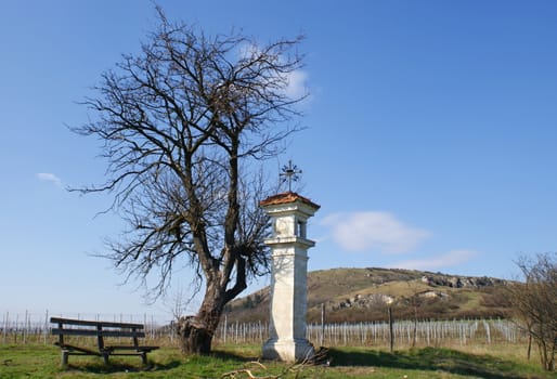 Photo is showing various views onto Mikulov and its countryside.