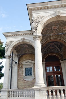 historical architecture in Budapest, Hungary