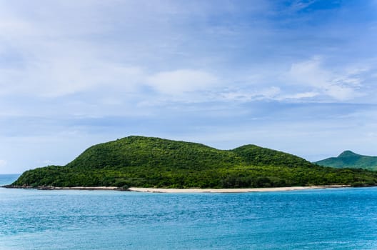 Green island and sea nature landscape in Thailand