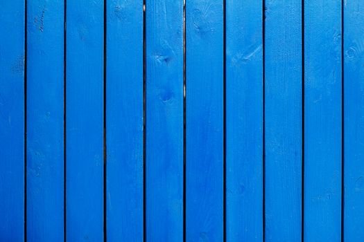 Close up of Blue wood wall