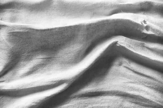 Linen fabric with deep shadows