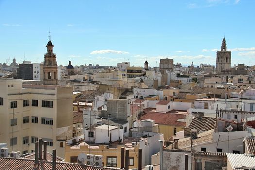 Photo of City of Valencia, Spain made in the late Summer time in Spain, 2013