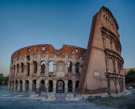 Coliseum known as the Flavian Amphitheatre