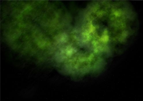 Far being shone nebula and star field against space. "Elements of this image furnished by NASA".