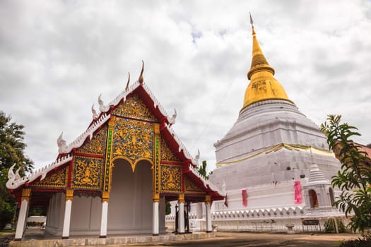Famous buddhist temple in Lampang Province, Thailand