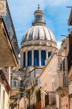 Ragusa Ibla small town in Silcily