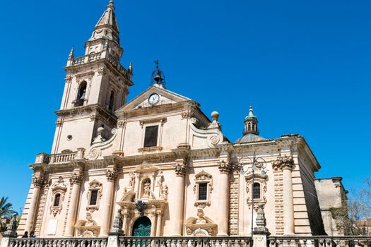 Baroque Church in Sicily Italy Europe