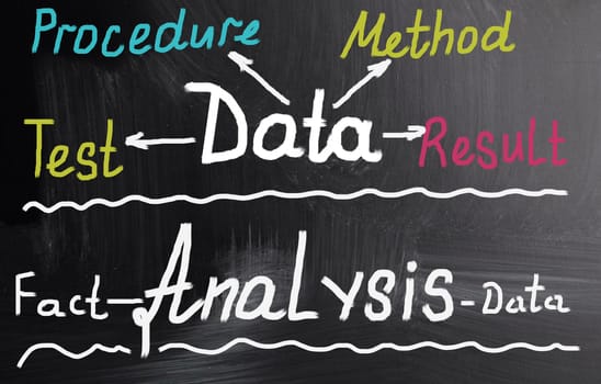data analysis concept