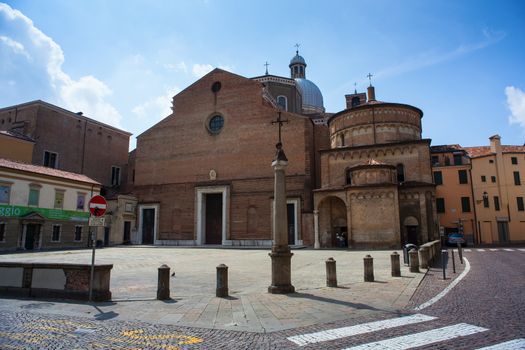 PADOVA, ITALY - AUGUST, 24: Battistero della Cattedrale on August 24, 2014