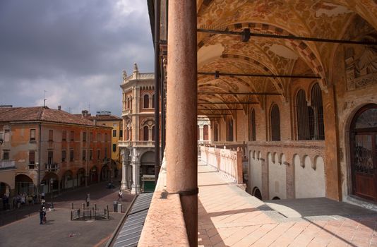 PADOVA, ITALY - AUGUST, 28: View of the Palazzo della Ragione on August 28, 2014
