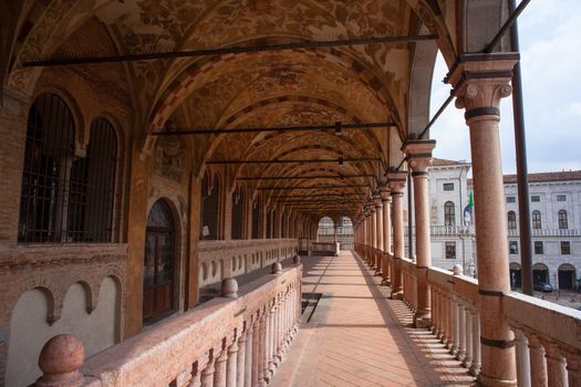 PADOVA, ITALY - AUGUST, 28: View of the Palazzo della Ragione on August 28, 2014