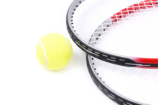 tennis racket isolated on  white background