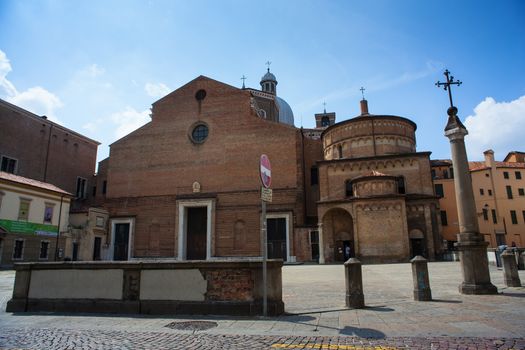 PADOVA, ITALY - AUGUST, 24: Battistero della Cattedrale on August 24, 2014