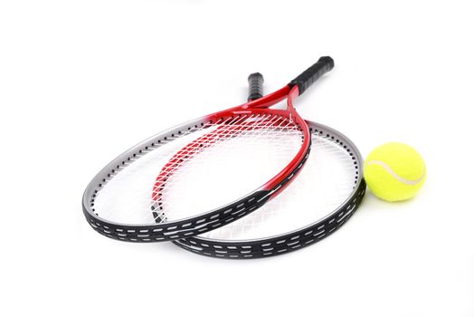 tennis racket isolated on  white background