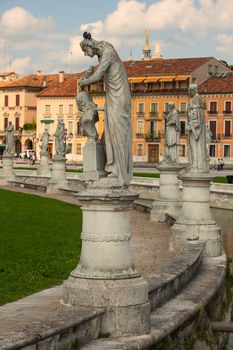 View of Prato della Valle square, Padova