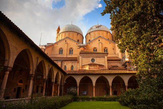 PADOVA, ITALY - AUGUST, 24: The Pontifical Basilica of Saint Anthony of Padua on August 24, 2014