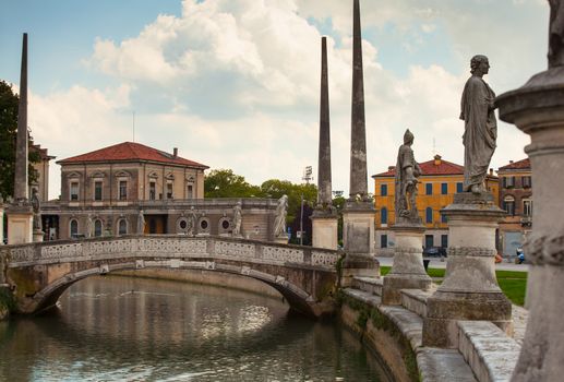 View of Prato della Valle square, Padova