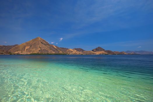 The beautiful nature of Komodo national park