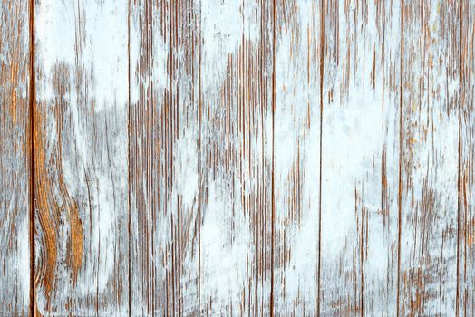 Old Shabby Wooden Planks with cracked color Paint, background