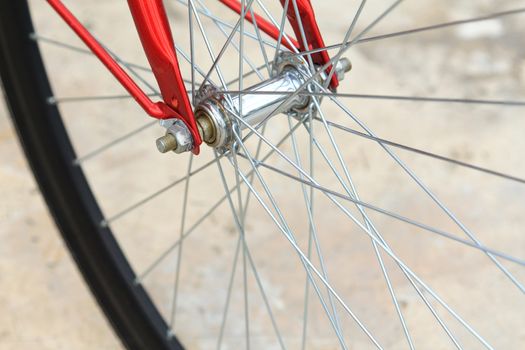 Detail of Bike Tire