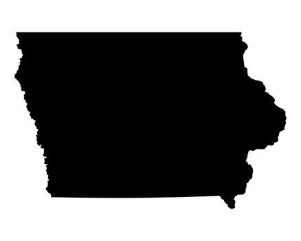 Map of Iowa