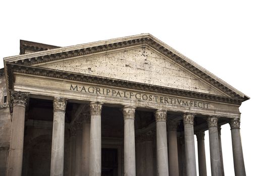 The Pantheon is a building in Rome, Italy, commissioned by Marcus Agrippa during the reign of Augustus (27 BC - 14 AD) and rebuilt by the emperor Hadrian about 126 AD.