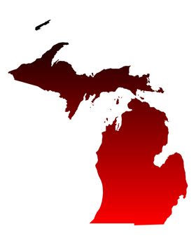 Map of Michigan