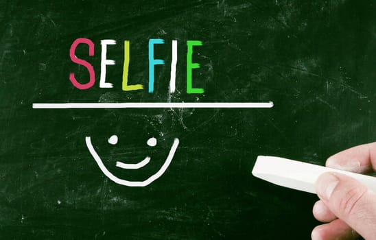 selfie concept