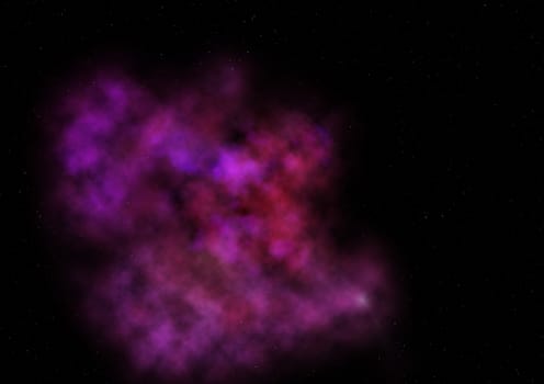 Small part of an infinite star field of space in the Universe. "Elements of this image furnished by NASA".