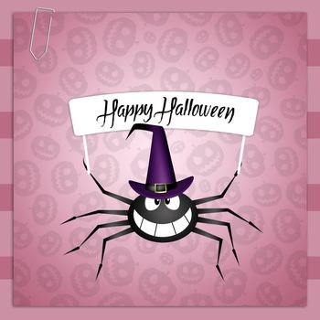 Spider for Happy Halloween