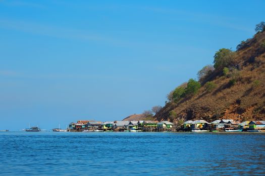 Island village life in Komodo national park