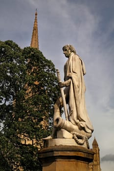 Horatio Nelson was one of Britains most heroic leaders. This statue stands near to Norwich Cathedral in his home county of Norfolk.