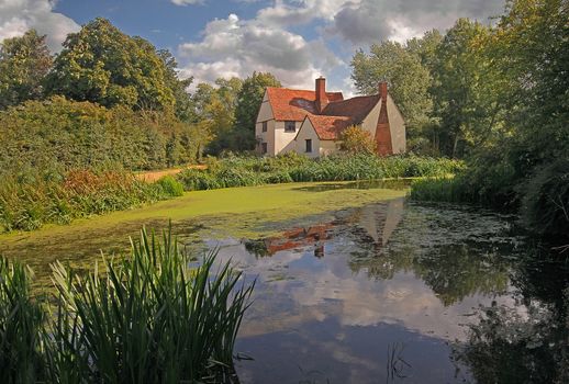 Willy Lott's cottage is well known, as it is depicted on one of John Constable's paintings.