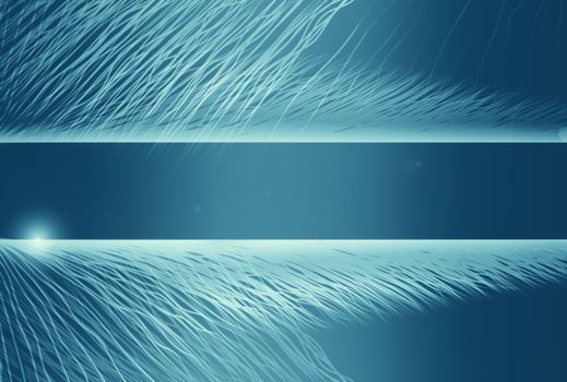 Abstract picture of a blue fluid background