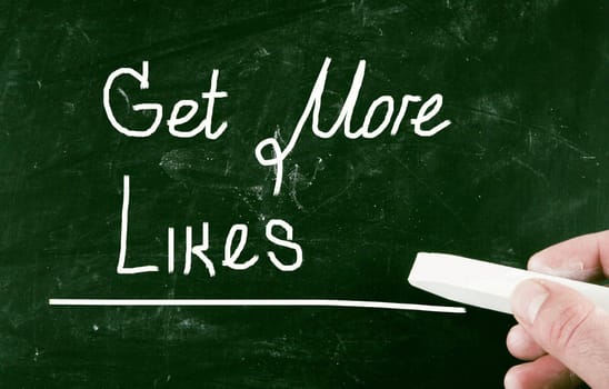 get more likes concept