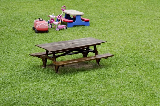Table on the park