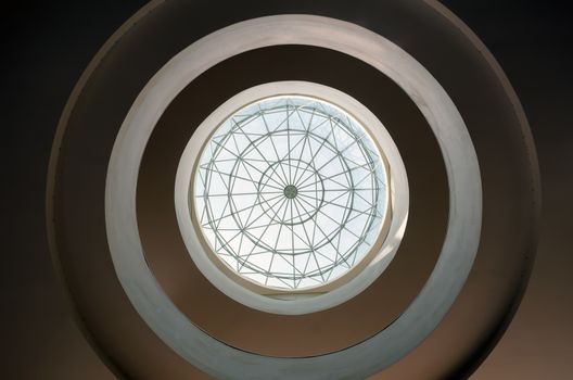 glass window dome