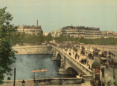Alma bridge, Paris, France