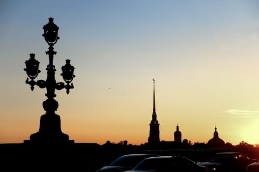  Peter and Paul Cathedral in St. Petersburg, Russia