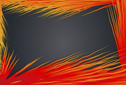 Abstract picture of a fire background
