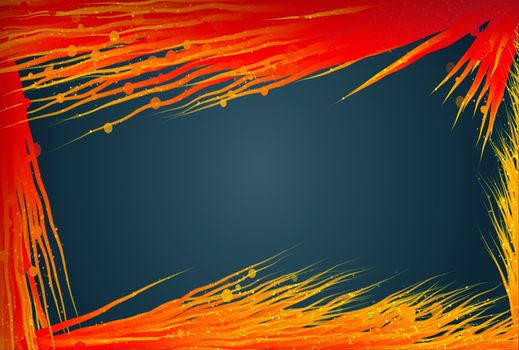 Abstract picture of a fire background