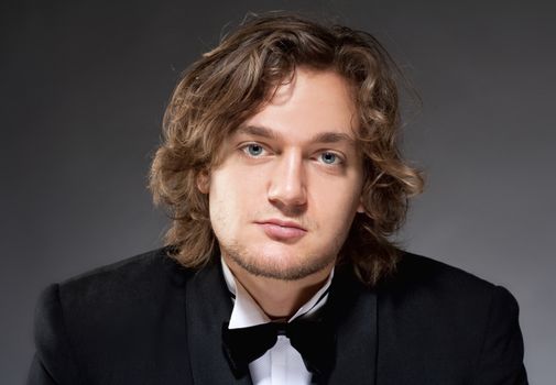 Portrait of a Young Man with Brown Hair.