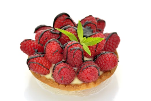 Raspberry tartlet