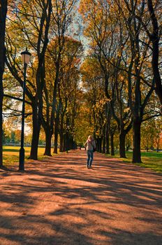 Frogner park in Oslo, Norway. Picture is from Oktober 2014