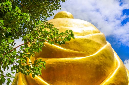 Lamphun big buddha in Thailand