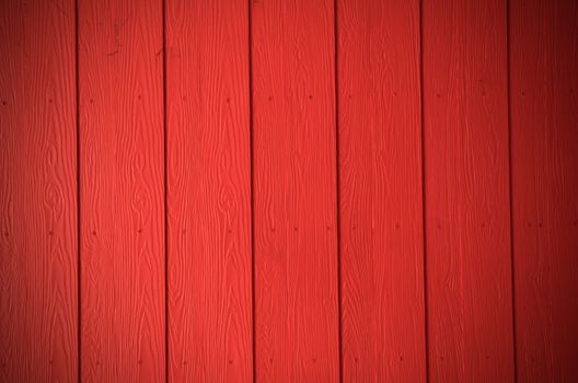 Colorful red wood panels background